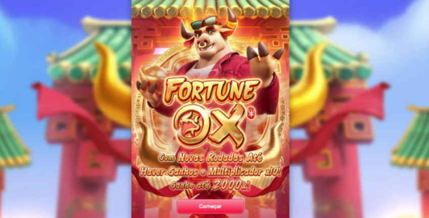 Главный экран игры Fortune Ox.